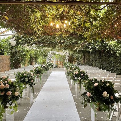 The Madison Greenhouse Event Venue featured in Toronto & GTA Patio Wedding Venues