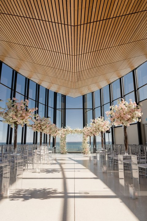Sarah and Daniel's Mesmerizing Waterfront Wedding at Spencer's at the Waterfront