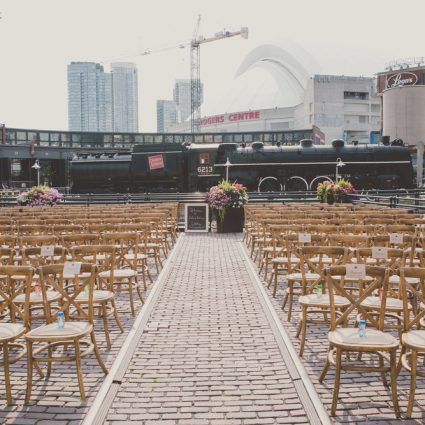 Steam Whistle Brewery featured in Toronto & GTA Patio Wedding Venues