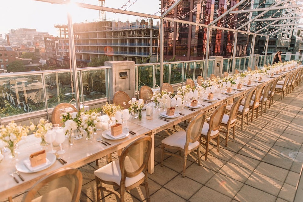 Soho Hotel - patio wedding venues