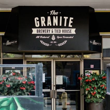 Granite Brewery featured in Krystle and Tania’s Llama-zing Wedding at Granite Brewery