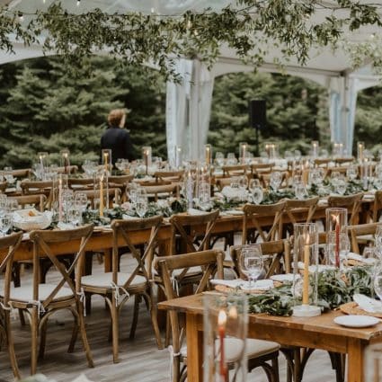 Berkeley Church featured in Cissy and Adam’s Gorgeous Rustic-chic Affair