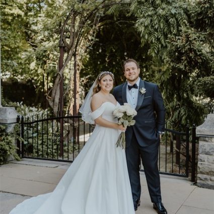 Andrew's Formals featured in Amanda and Alex’s Sweet Charming Wedding at Casa Loma