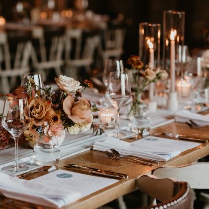 Cluny Bistro featured in Nat and Tommy’s Enchantingly Romantic Wedding at Cluny Bistro
