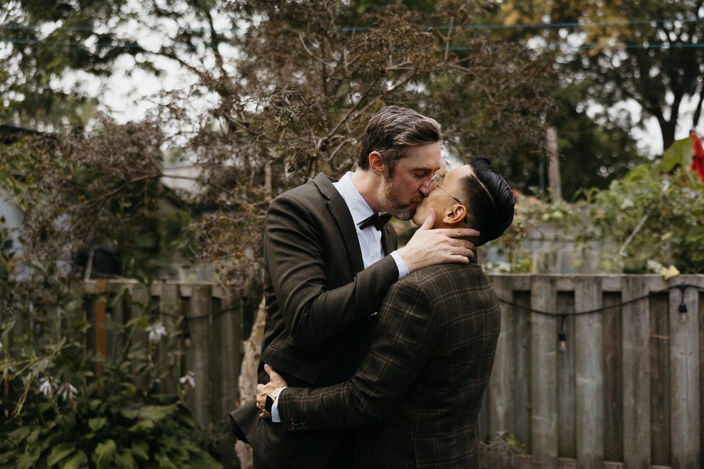 Thumbnail for Jensen and Matt’s Earthy-Chic Wedding at Evergreen Brickworks