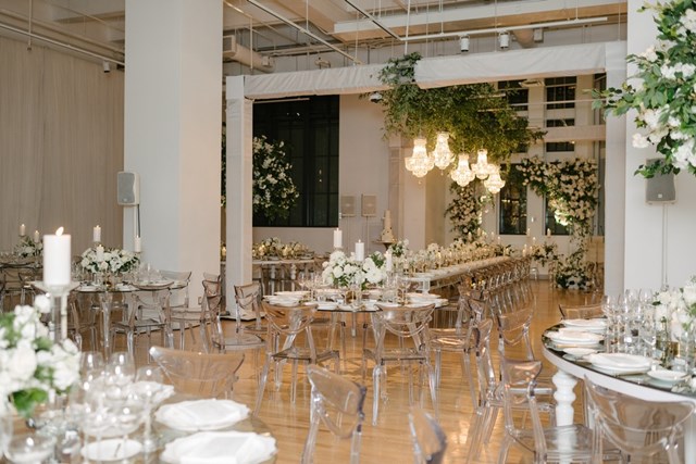 Emma and Michael's Luxurious Garden Wedding at The Royal Ontario Museum