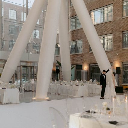 Ricarda's | The Atrium featured in John and Chevon’s Romantic Candlelit Wedding at Ricarda’s