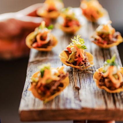 Kiss the Cook Catering featured in Top Hors D’oeuvres Trends for Fall & Winter 2023