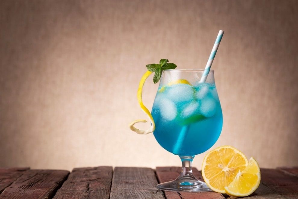Virgin Blue Lagoon - delicious alcohol alternatives