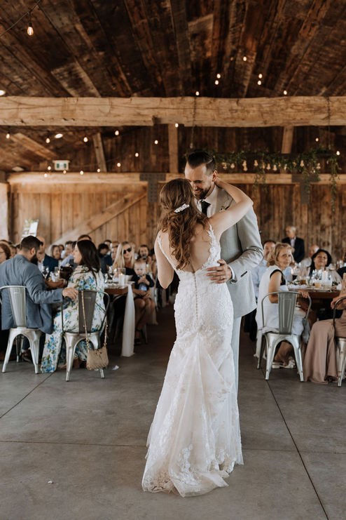 Karolina and Paul's Charming Rustic Affair at Brantview Apple Orchard