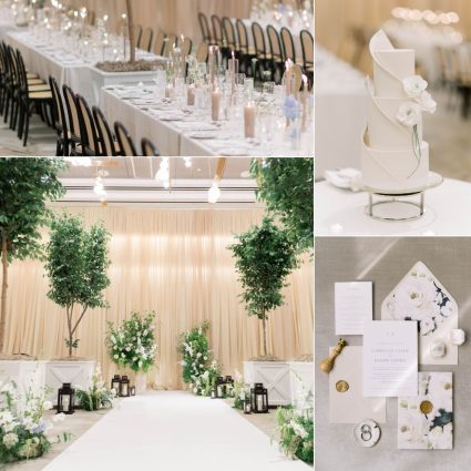Rainbow Chan Weddings and Events featured in Over 20 of Toronto’s Most Inspiring Weddings from last Season