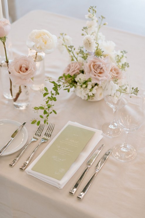 Ally and Joey’s Modern Minimalist Wedding with Classic Elegance at The Quay