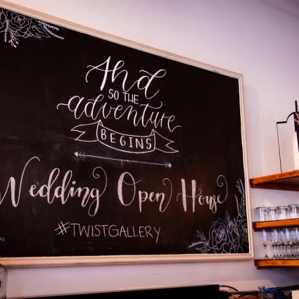 Twist Gallery featured in Wedding Open House at Twist Gallery
