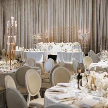 Arcadian Event Venues featured in Jen and David’s Enchanting Wedding at Chateau Le Parc