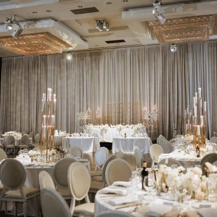 Enzo Mercuri Designs featured in Jen and David’s Enchanting Wedding at Chateau Le Parc
