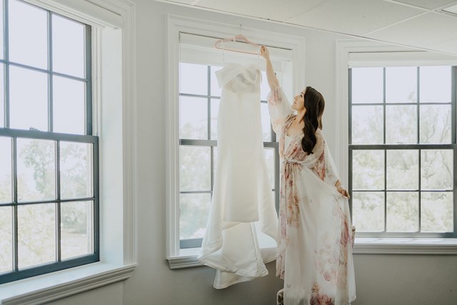 Tamerra and Matt's Gorgeous Tented Wedding At Harding Waterfront Estate