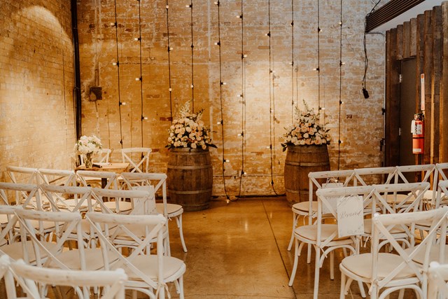 An Intimate Rustic Wedding at The Loft On King Street