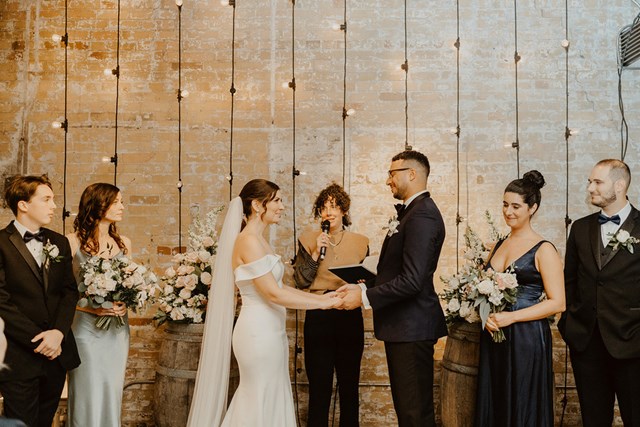 An Intimate Rustic Wedding at The Loft On King Street