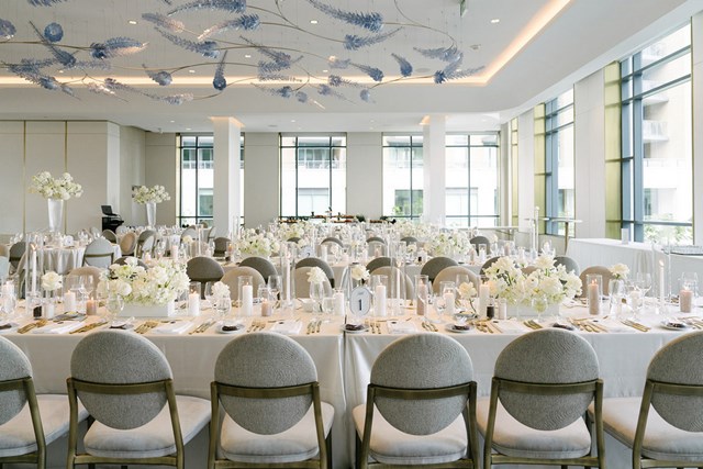 A Dreamy White and Gold Wedding at The Pearle Hotel & Spa