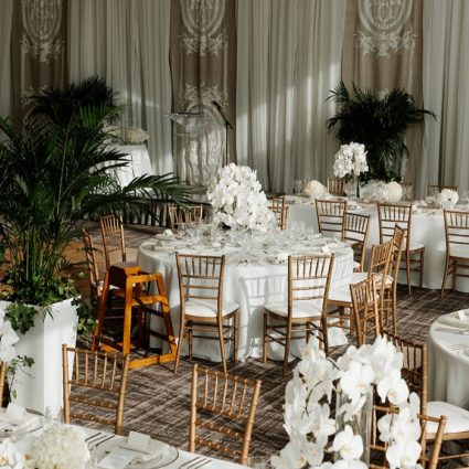 Thumbnail for A Timeless White Florals and Gold Wedding at the Four Seasons…