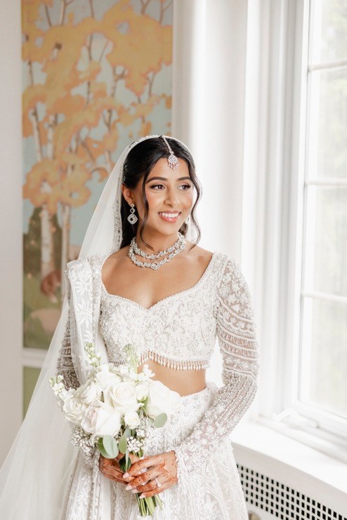 A Dream Wedding in Drapes and Lights at Eaton Hall
