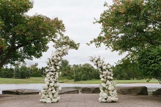 A White Garden Affair at The Manor