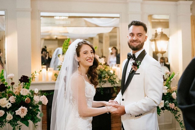 A Wedding in Cream and Rose at The Doctor's House