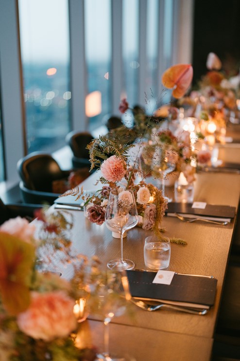 A Modern Romance in Full Bloom at Aera Restaurant