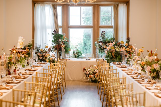 Golden Garden Romance Unfolds at Eaton Hall