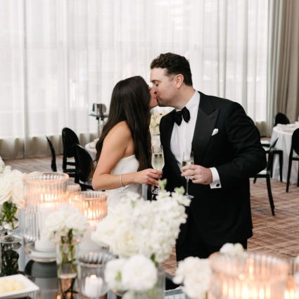 Thumbnail for Black Tie Style Meets Modern Romance at Four Seasons Hotel To…
