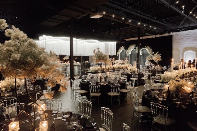 A Wedding of Timeless Glamour and Candlelit Romance at York Mills Gallery