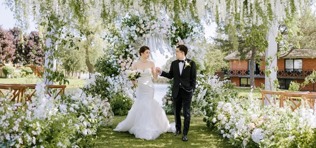 Wedded Bliss in Bloom at Willow Springs Winery