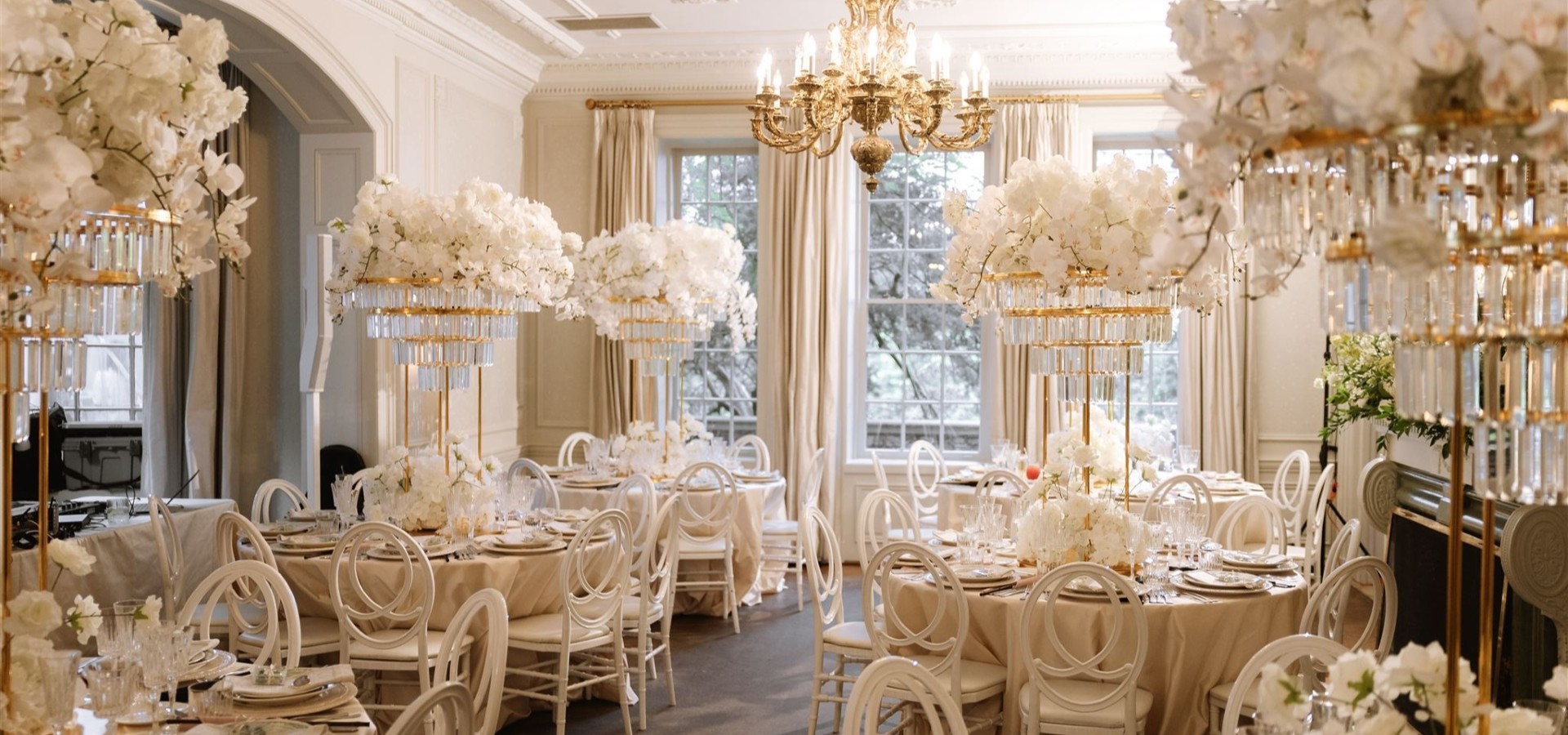 Thumbnail for Elegant Orchid-Filled Wedding at Graydon Hall Manor