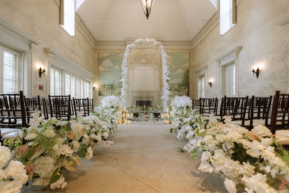Thumbnail for Elegant Orchid-Filled Wedding at Graydon Hall Manor