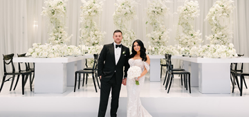 A Timeless Black and White Wedding at Copper Creek
