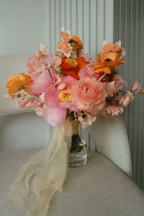 Bold Romance in Blooms Wedding at The Symes