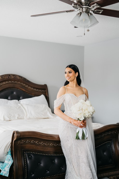 Modern and Traditional Fusion Wedding at York Mills Gallery