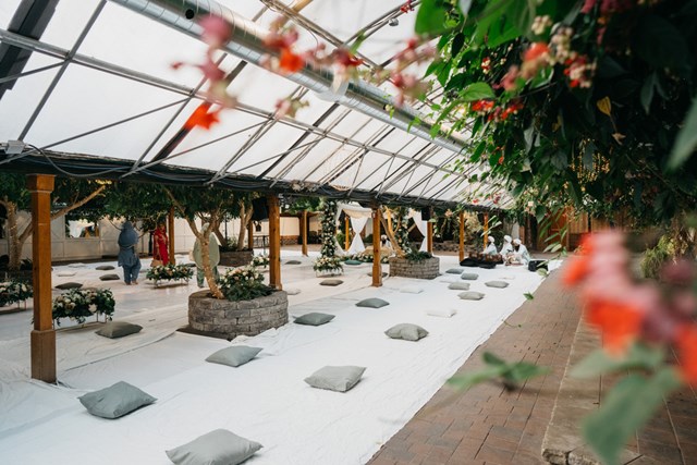 Modern and Traditional Fusion Wedding at York Mills Gallery