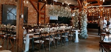 Rustic Meets Modern with Floating Florals at Archeo