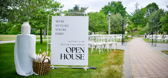 A Wedding Open House at Miller Lash House
