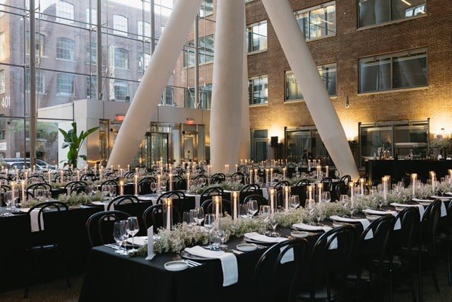 Modern Moody Chic Wedding at Ricarda’s