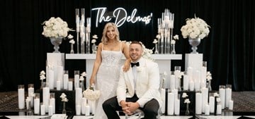 Modern Opulence in Black and White at The Guild Inn Estate