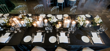 Romantic Modern Wedding Unfolds at York Mills Gallery