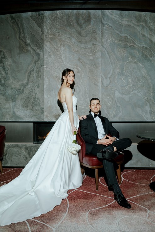 Moonlit Magic and Modern Romance Wedding at Park Hyatt Toronto