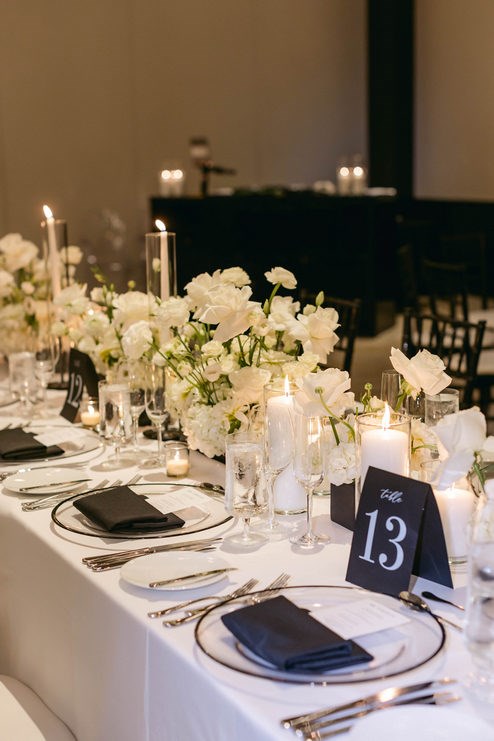 Timeless Black and White Wedding at Park Hyatt Toronto