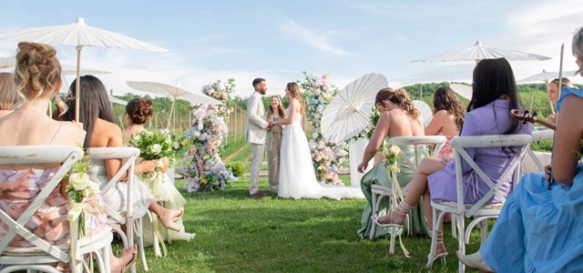 Flower Wedding At The Winery Styled Shoot