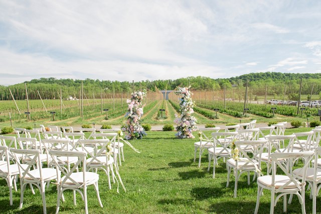 Flower Wedding At The Winery Styled Shoot