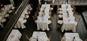 Romantic Industrial Wedding at OBJX Studio