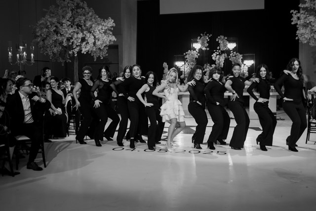 Candlelit Noir Wedding at Paramount EventSpace