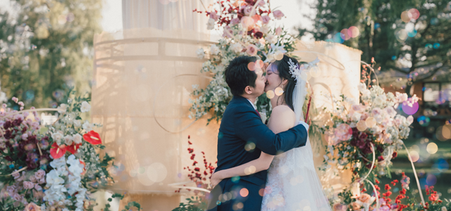 A Romantic Garden Wedding at Willow Springs Winery